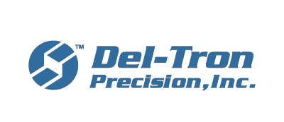 Del-Tron logo